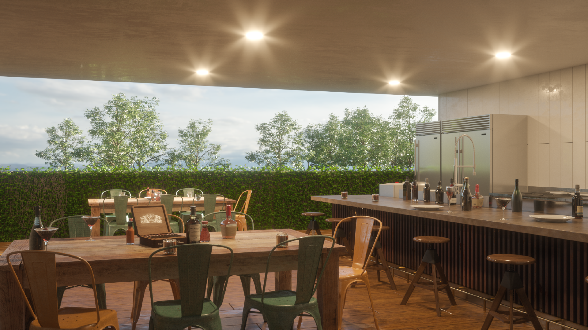 Cocina común 